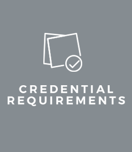 Credential Requirements